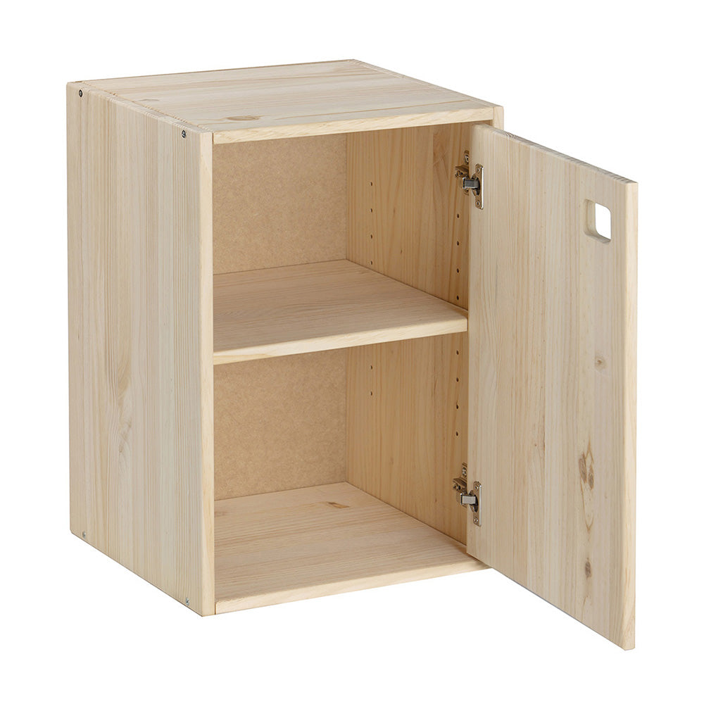 MÃ³vel dinamic 1 porta modulo vertical pinho maciÃ§o 37,3x33x53,5cm astigarraga_0
