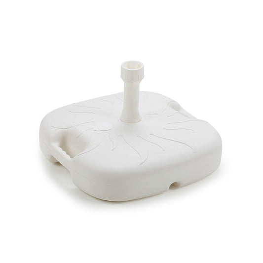 Base para chapÃ©u-de-sol 18 l cor: branco 44x44x12cm ipae progarden_0