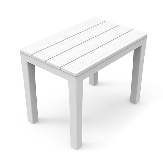 Banco exterior. cor: branco 38,5x60x45cm ipae progarden_0