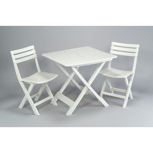 Conjunto de campismo cor: branco 44x41x78cm/80x72x70cm modelo: conjunto de campismo progarden_0
