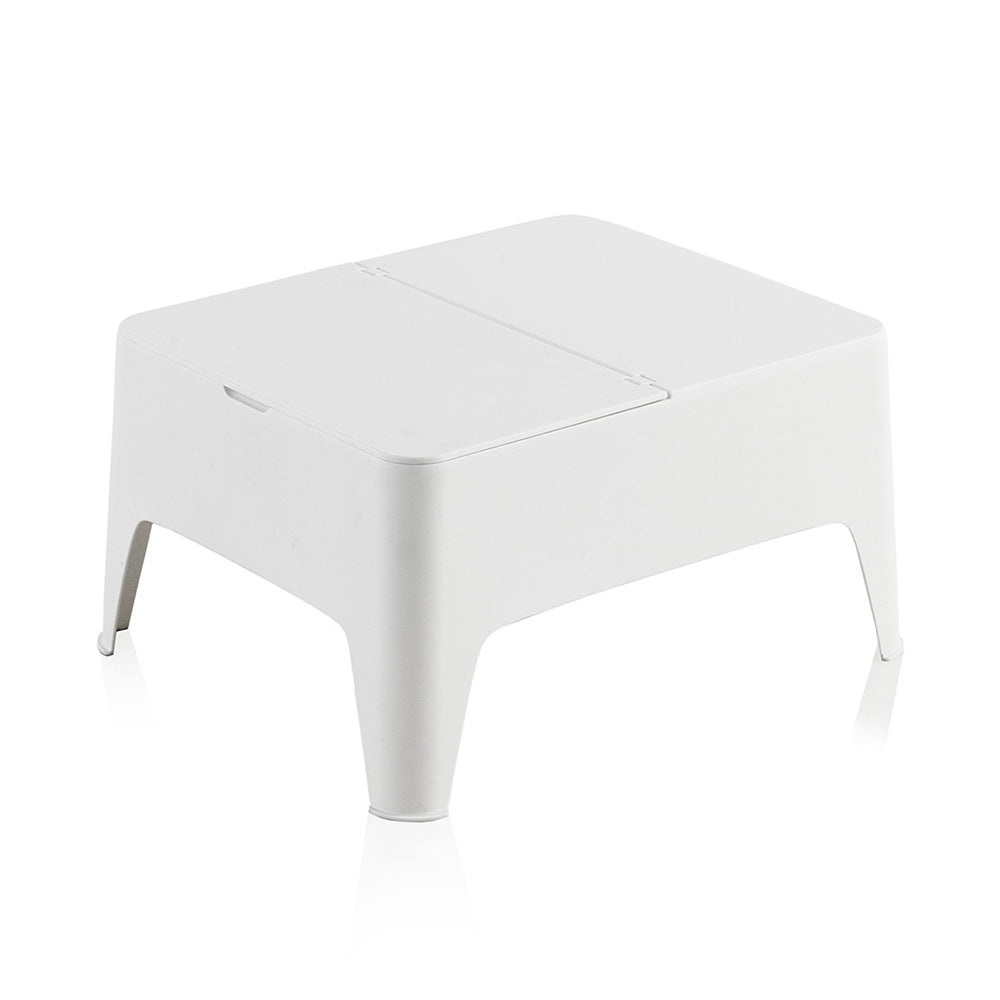 Mesa auxiliar cor: branco 58x48x30cm. modelo: alaska sp berner_0