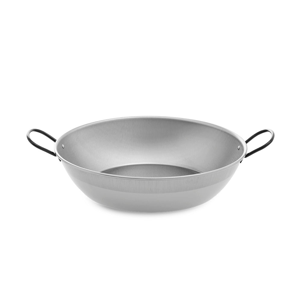 Frigideira funda polida com pegas Ã¸34cm. vaello_0