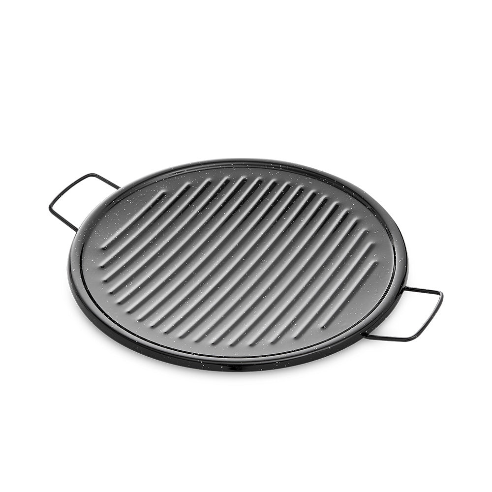 Grelhador grill esmaltado com pegas Ã¸36cm. vaello_0