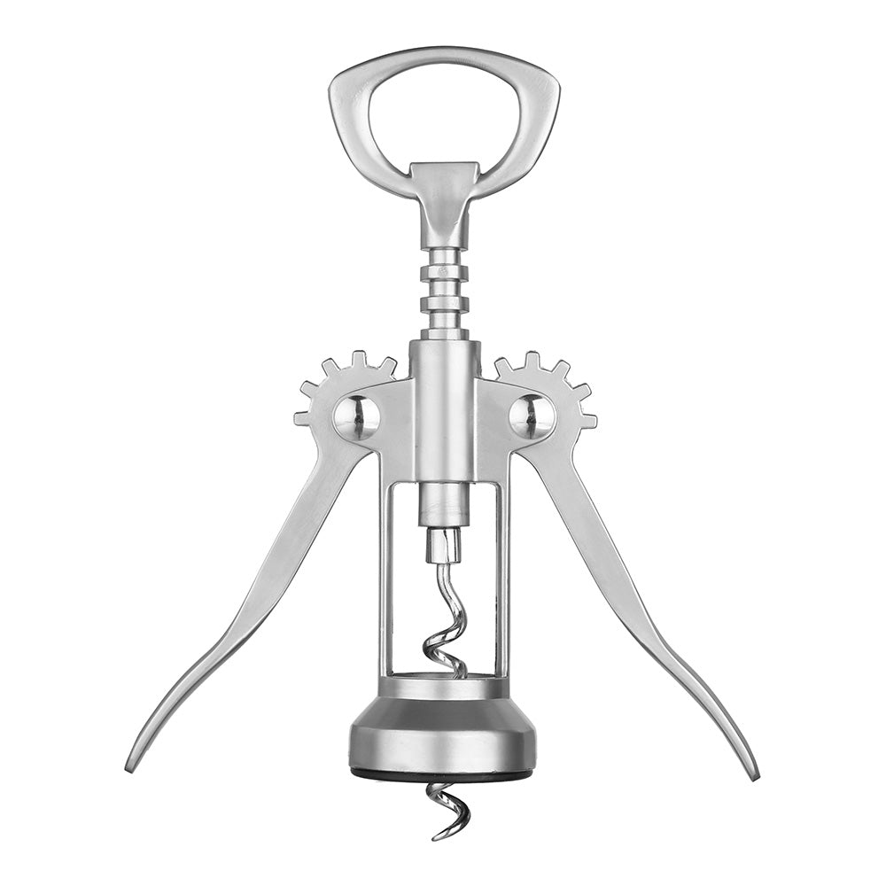 Saca rolhas deluxe aÃ§o inoxidavel modelo charles de gaules 15cm_0