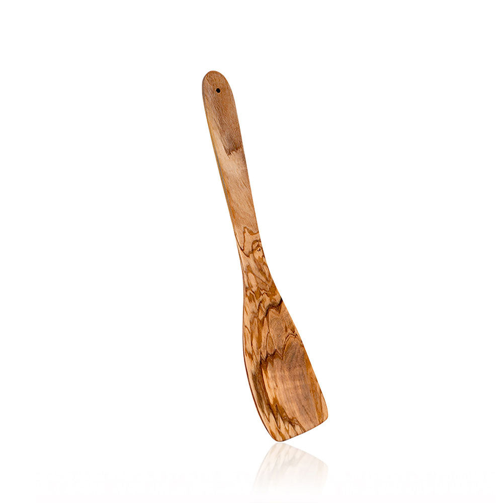 EspÃ¡tula curvada de madeira de oliva. comprimento: 30cm metaltex_0