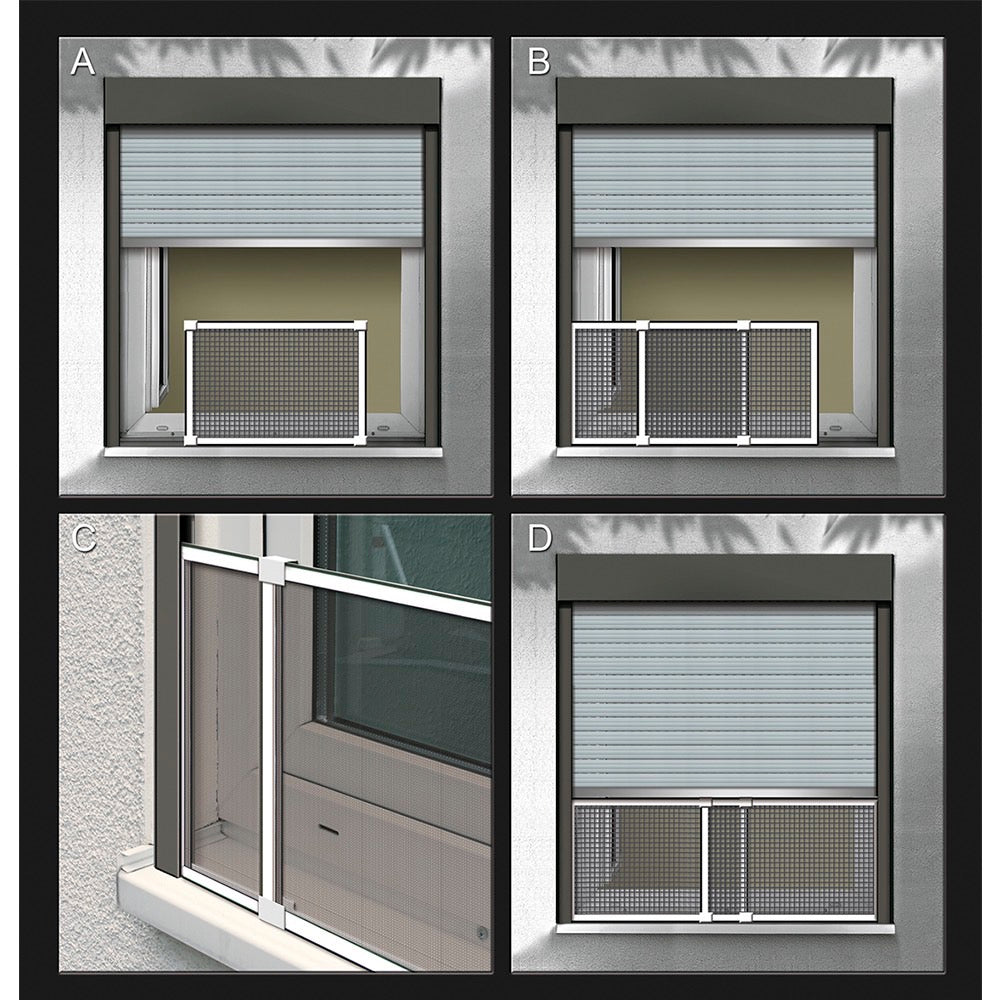 Mosquiteira com moldura extensivel 50x75-142cm_0