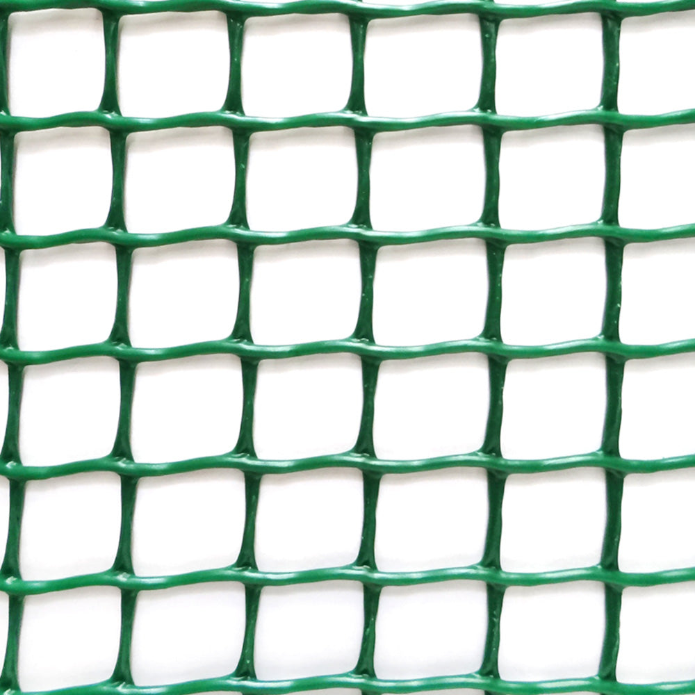 Rolo de malha de proteÃ§Ã£o cadrinet cor verde 1x25m quadro: 10x10mm, faura._0