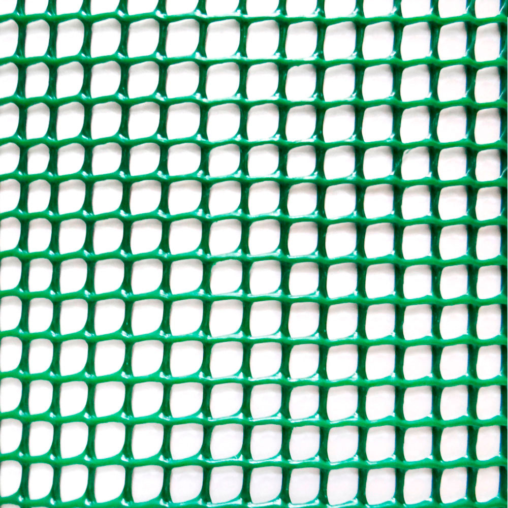 Rolo de malha de proteÃ§Ã£o cadrinet cor verde 1x5m quadro: 4,5x4,5mm faura_0