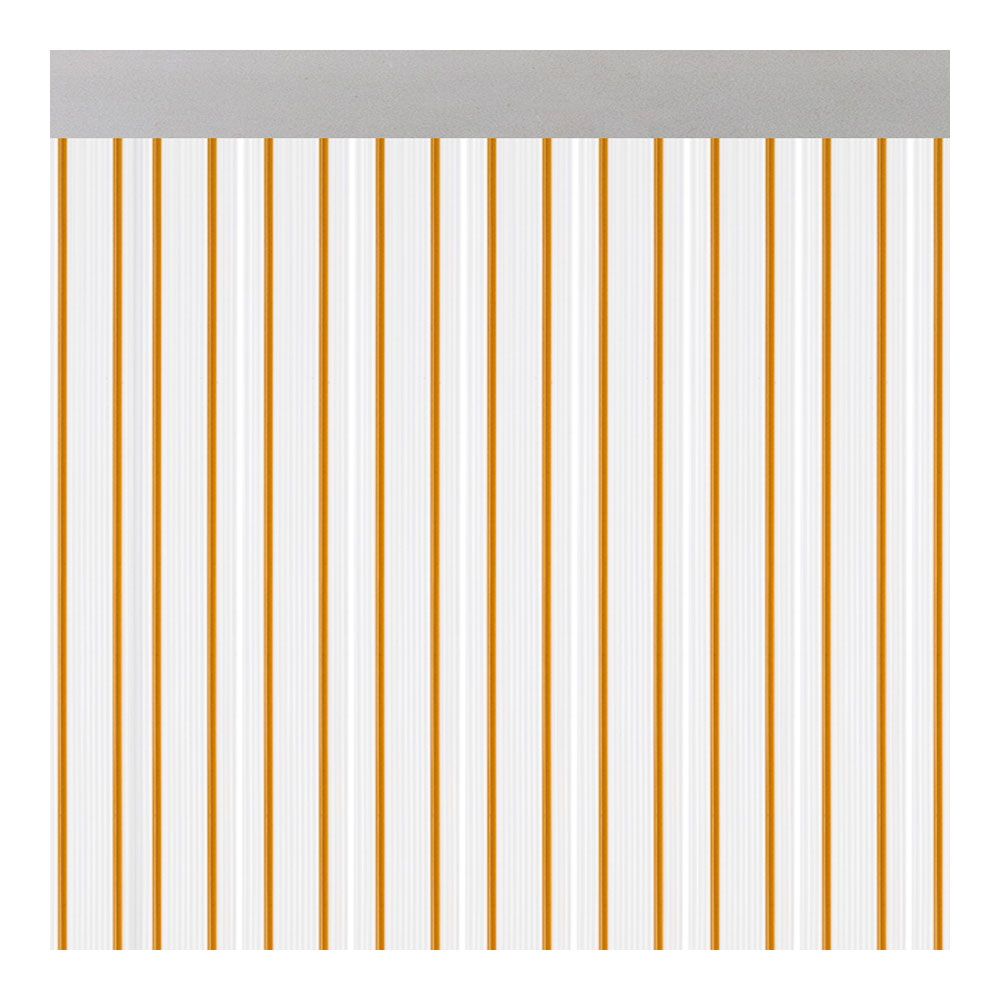 Cortina per porta modelo "ferrara" transparente mel 90x210cm m63112 acudam_0