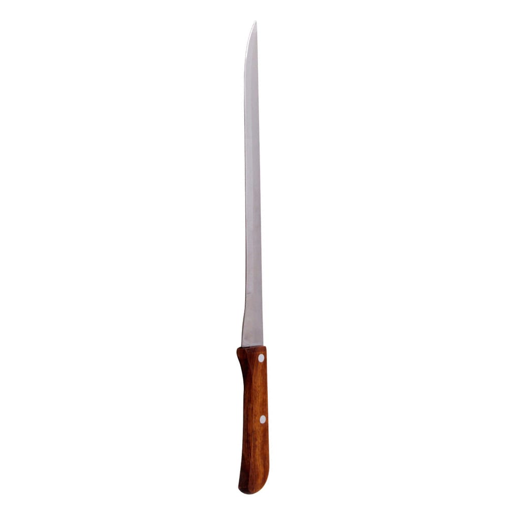 Faca de presunto com cabo de madeira 36,5cm gourmet kitchen_0