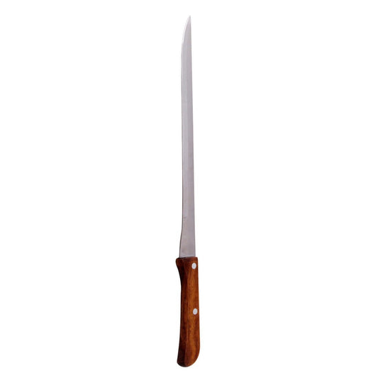 Faca de presunto com cabo de madeira 36,5cm gourmet kitchen_0
