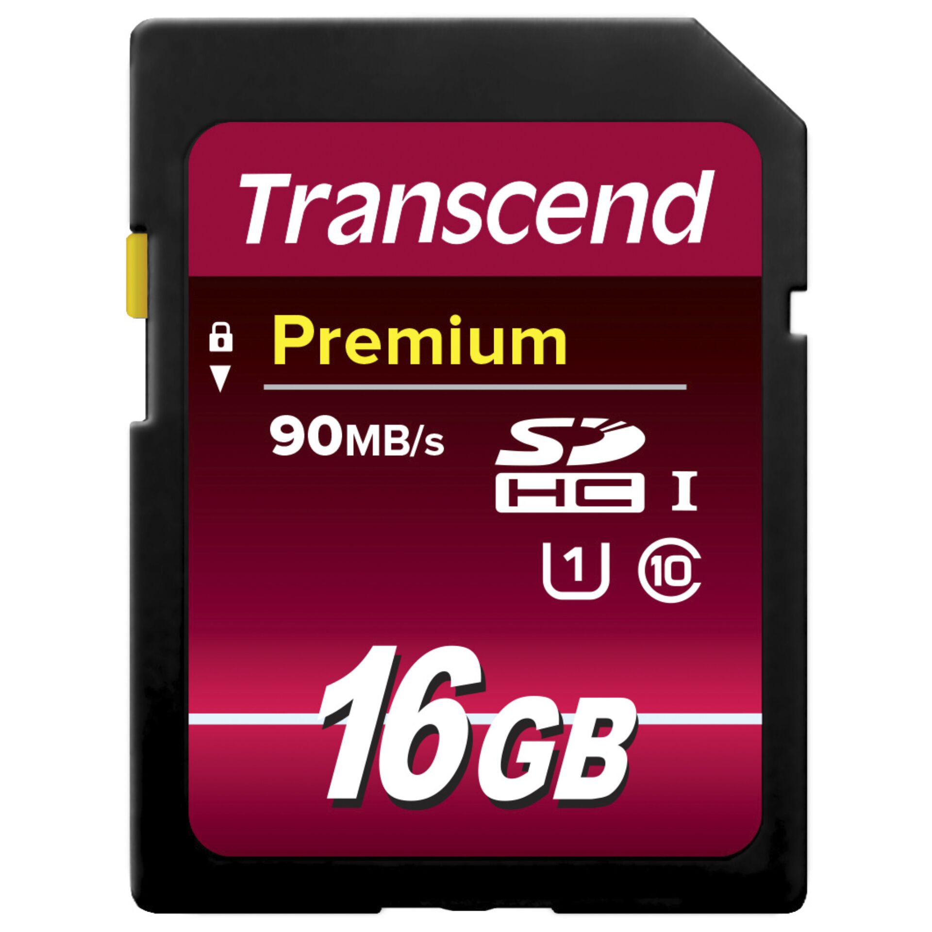 Cartão de Memória Transcend 16GB SDHC Class 10 UHS-I 300x TS16GSDU1_0