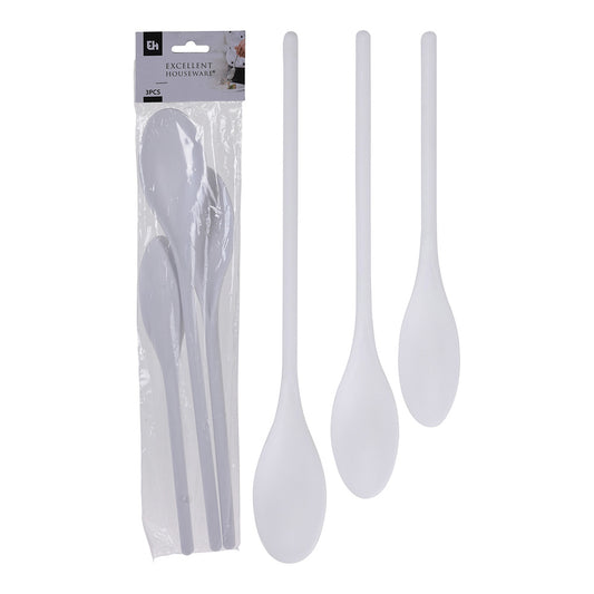 Set 3 colheres de plastico de 3 tamanhos diferentes_0