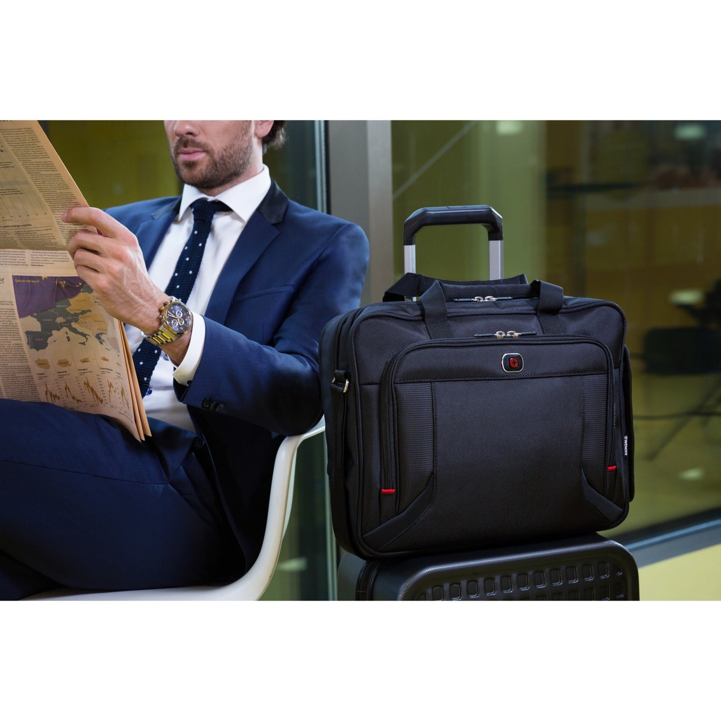 Wenger PROSPECTUS 16" Mala para Portátil com bolso para Tablet/ Ereader