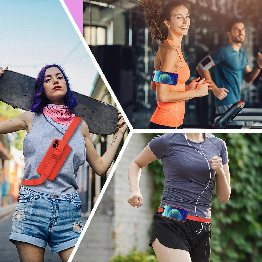 Rope case Gel Case with Chain Lanyard Handbag Lanyard Xiaomi Redmi Note 10 / Redmi Note 10S Blue_8