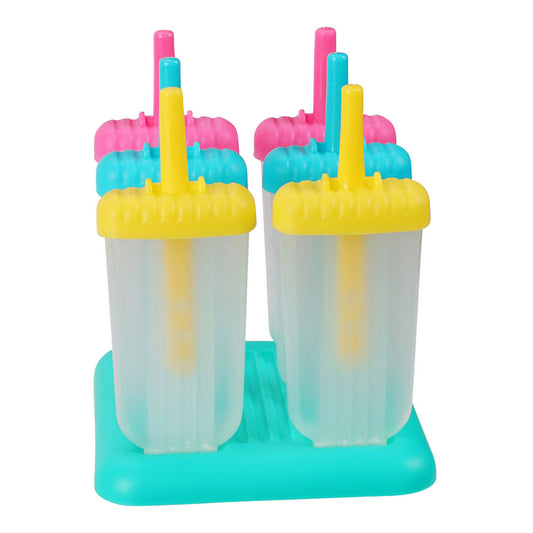 Conjunto 6 formas para gelado cores diversos_0
