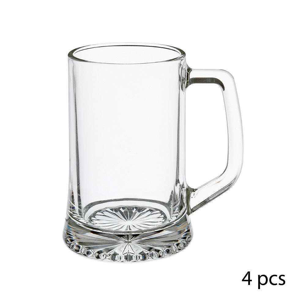 Pack 4 jarros de vidro para cerveja 32cl_0