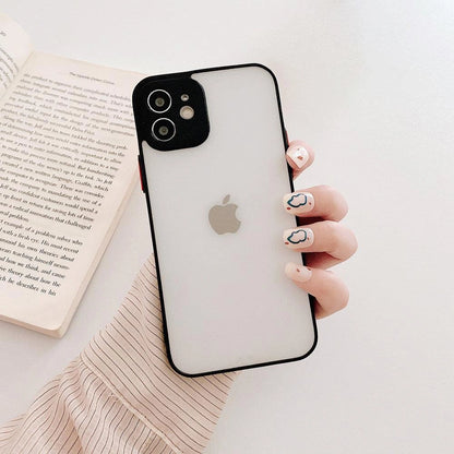 Milky Case Silicone Flexible Translucent Case for Xiaomi Redmi 9T Black_1
