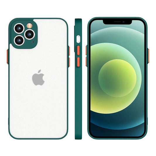 Milky Case silicone flexible translucent case for Samsung Galaxy A72 4G dark green_0