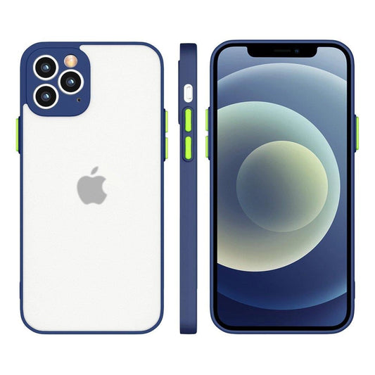 Milky Case silicone flexible translucent case for Samsung Galaxy A22 4G navy blue_0
