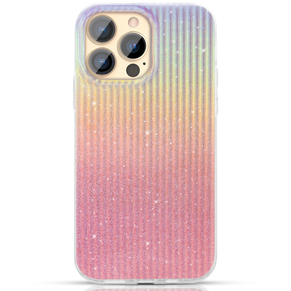 Kingxbar Travel Series luxurious elegant case for iPhone 13 Pro orange (Sunset)_0