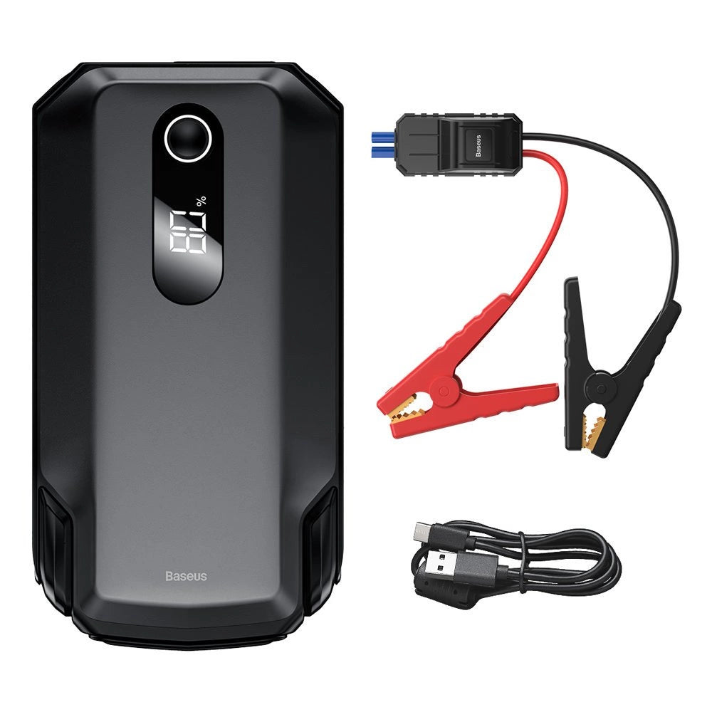 Powerbank / Baseus Super Energy Max Car Jump Starter, 20000mAh, 2000A, USB (Black)_1