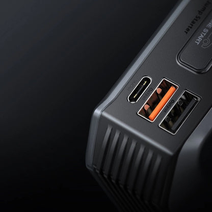 Powerbank / Baseus Super Energy Max Car Jump Starter, 20000mAh, 2000A, USB (Black)_25
