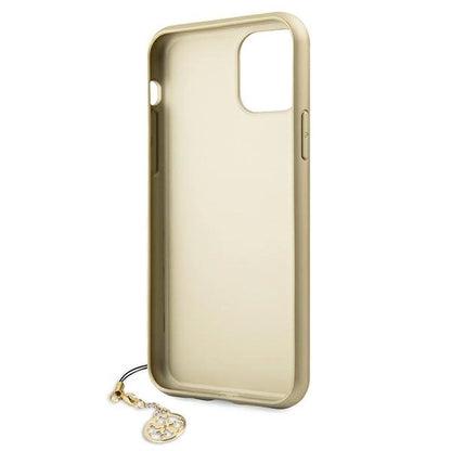 Guess GUHCN61GF4GGR iPhone 11 6.1" / Xr grey/gray hard case 4G Charms Collection_5