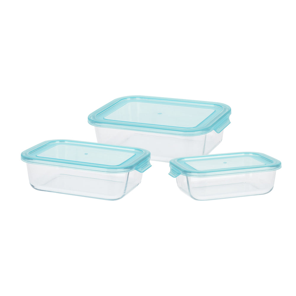 Kit de recipientes de vidro 3 tamanhos vÃ¡rios 630ml, 1000ml y 1480ml._0