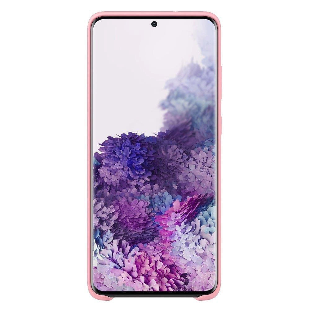 Silicone Case Soft Flexible Rubber Cover for Samsung Galaxy A03s pink_5