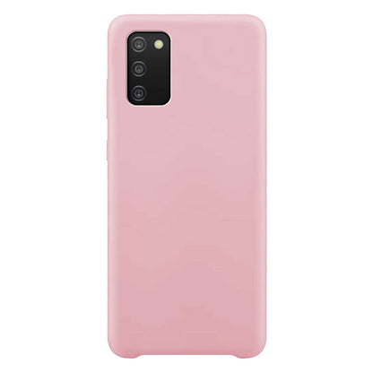 Silicone Case Soft Flexible Rubber Cover for Samsung Galaxy A03s pink_1