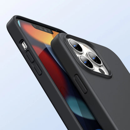 Ugreen Protective Silicone Case rubber flexible silicone case cover for iPhone 13 Pro black_1