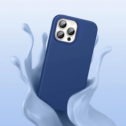 Ugreen Protective Silicone Case rubber flexible silicone case cover for iPhone 13 Pro blue_6
