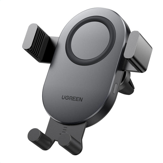 Ugreen Car Qi Wireless Charger 15W Car Phone Holder on Ventilation Grille Black (40118 CD256)_0