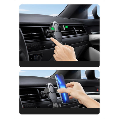 Ugreen Car Qi Wireless Charger 15W Car Phone Holder on Ventilation Grille Black (40118 CD256)_5