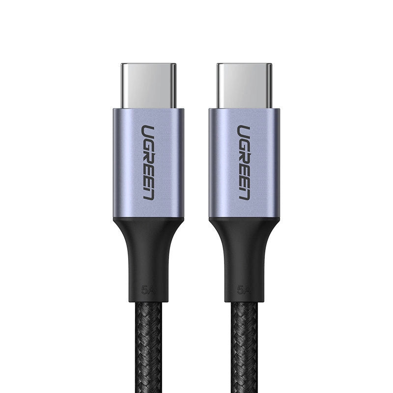 Ugreen US316 90120 USB-C - USB-C PD QC FCP cable 100W 5A 480Mb/s 3m - gray_0