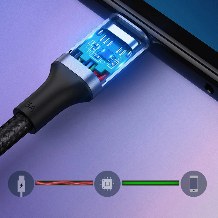 Ugreen US316 90120 USB-C - USB-C PD QC FCP cable 100W 5A 480Mb/s 3m - gray_7