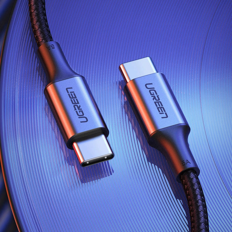 Ugreen US316 90120 USB-C - USB-C PD QC FCP cable 100W 5A 480Mb/s 3m - gray_9