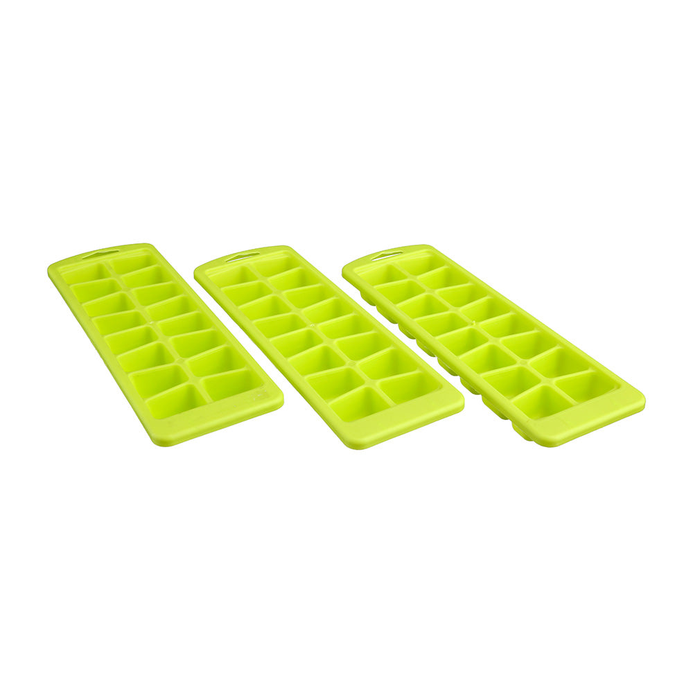Pack 3 uds. covete de gelo de polipropileno; cores sortidas; 25 x 8,5 x 3,7 cm_0