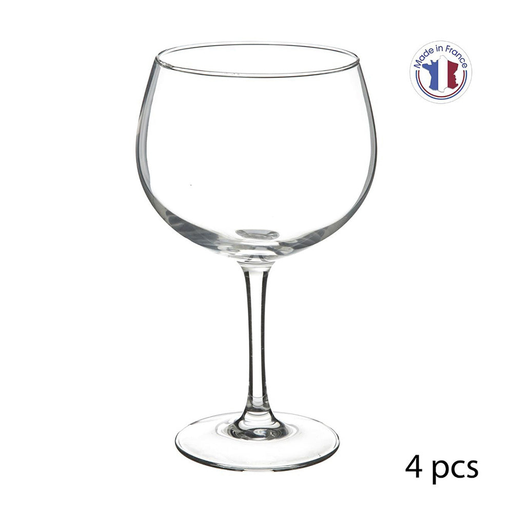 Set 4 unid. taÃ§a de ginebra de vidro 70cl_0
