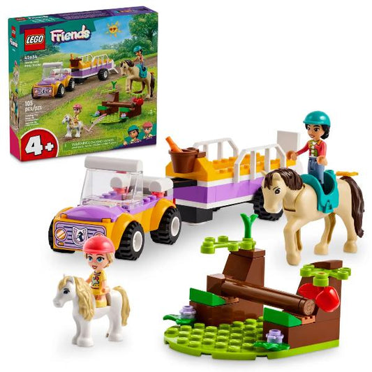 42634 Friends Pferde- und Pony-AnhÃ¤nger, Konstruktionsspielzeug_0
