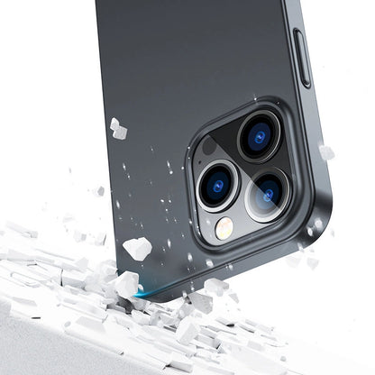 Joyroom 360 Full Case front and back cover for iPhone 13 Pro + tempered glass screen protector black (JR-BP935 black)_5