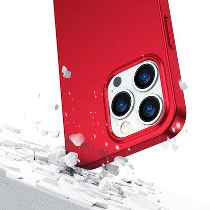 Joyroom 360 Full Case front and back cover for iPhone 13 Pro + tempered glass screen protector red (JR-BP935 red)_5
