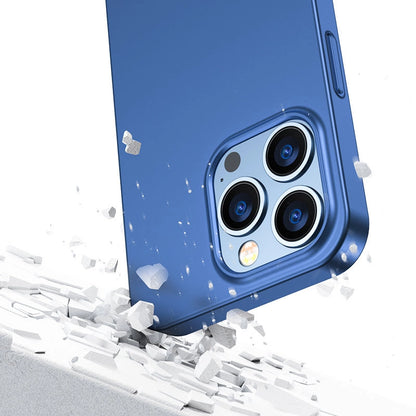 Joyroom 360 Full Case front and back cover for iPhone 13 Pro + tempered glass screen protector blue (JR-BP935 blue)_5