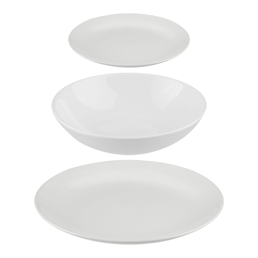 LouÃ§a 18 peÃ§as cor branco_0