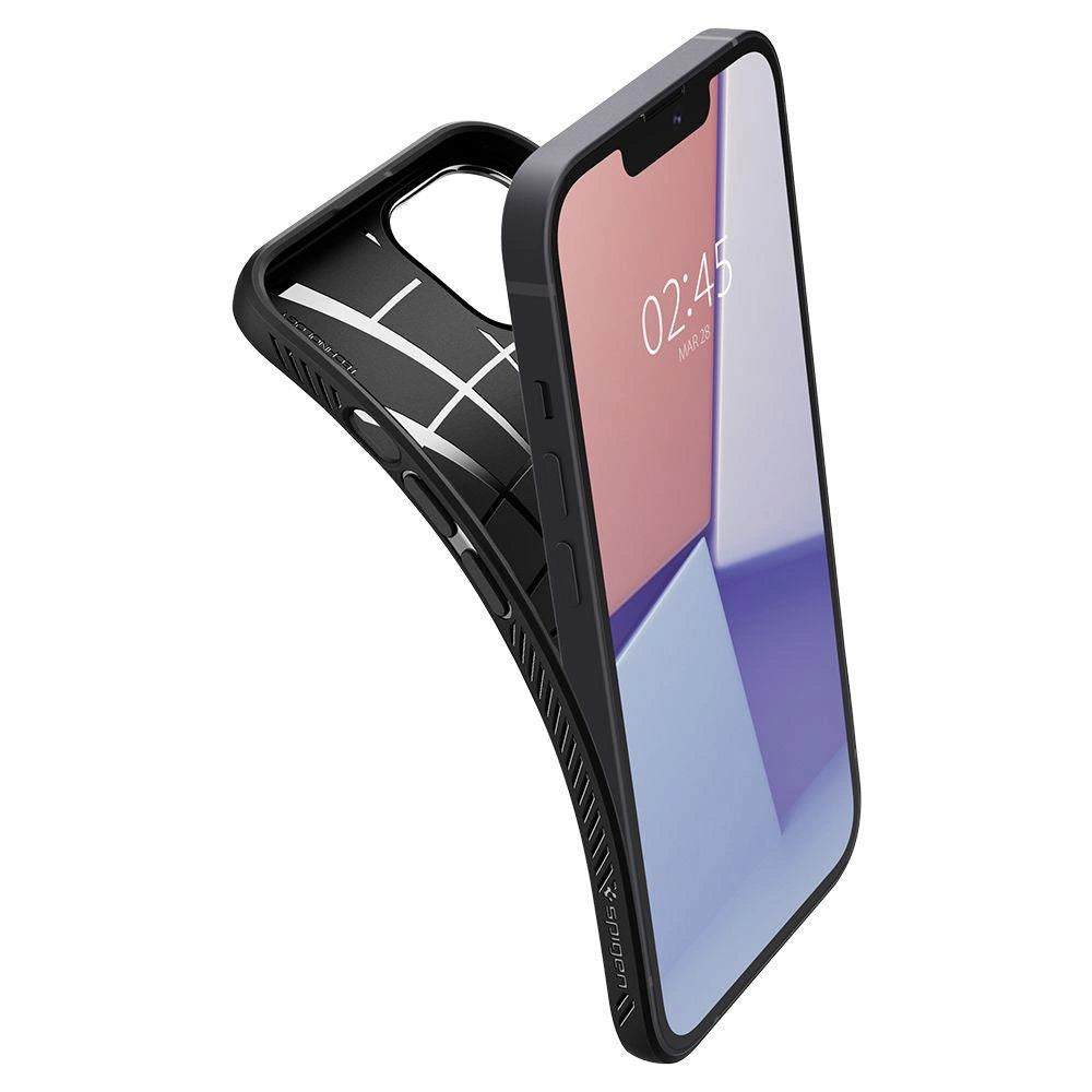 Spigen Liquid Air Case for iPhone 13 mini - Matte Black_7