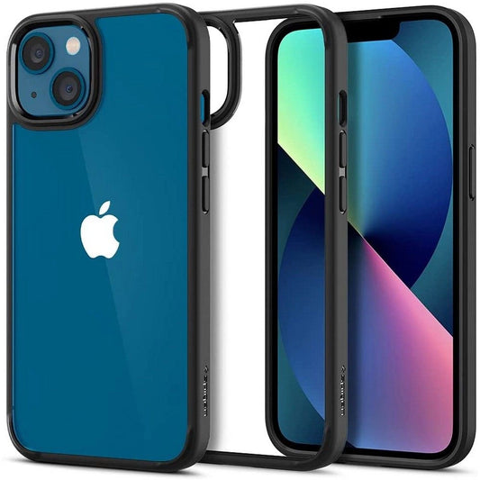 Spigen Ultra Hybrid iPhone 13 Case - Matte Black_0