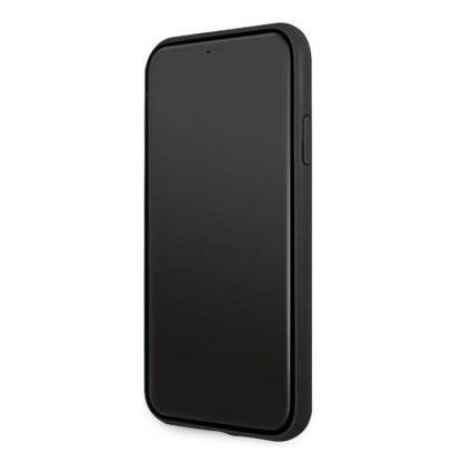 Etui BMW BMHCN61RSWPK iPhone 11 6,1" / Xr czarny/black hardcase Leather Perforate_4