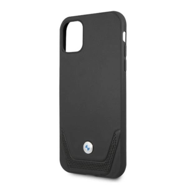Etui BMW BMHCN61RSWPK iPhone 11 6,1" / Xr czarny/black hardcase Leather Perforate_5