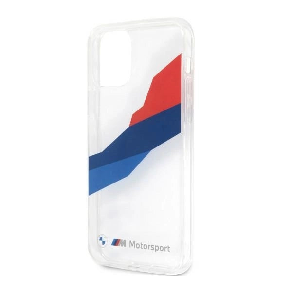 Etui BMW BMHCP12LSKTGT iPhone 12 Pro Max 6,7" transparent hardcase Motorsport Tricolor_5
